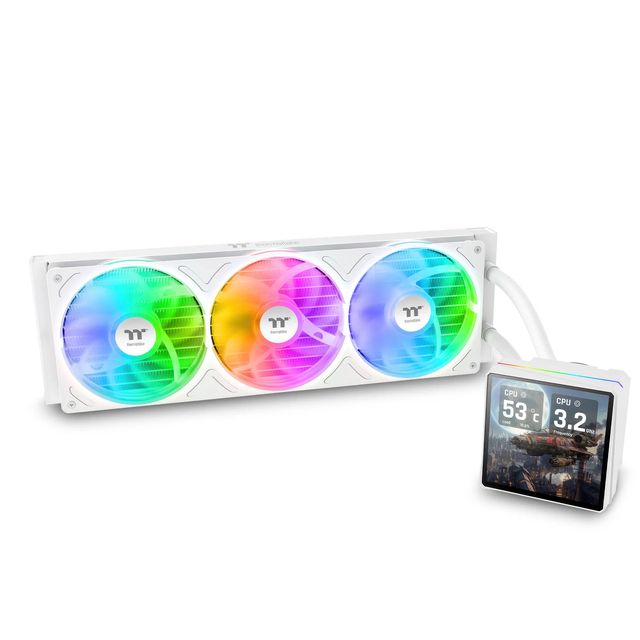 THERMALTAKE TH360 V3 ULTRA ARGB SYNC SNOW