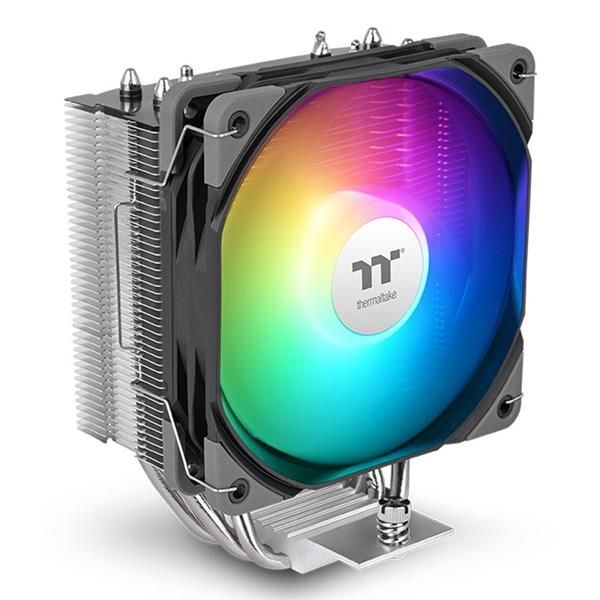 THERMALTAKE UX400 ARGB AIR COOLER BLACK DISSIPATORE 120mm LGA 1700/1200/1156/11…