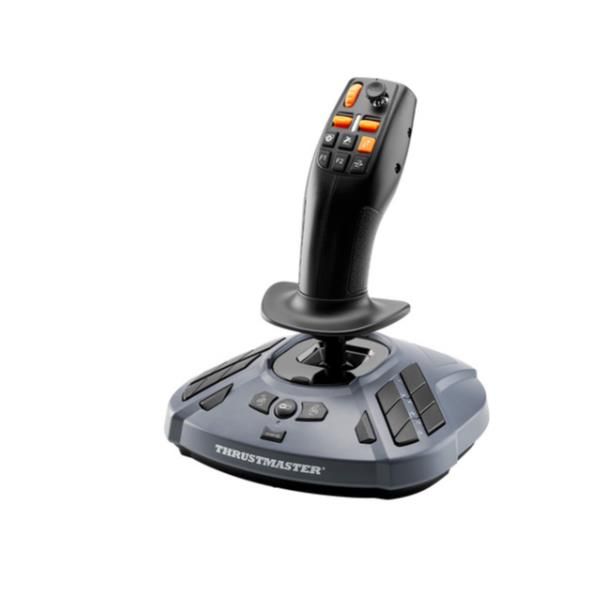 THRUSTMASTER SIMTASK FARMSTICK JOYSTICK MULTIFUNZIONE PER IL FARMING NERO/BLU