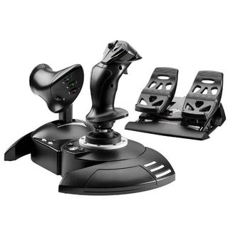 THRUSTMASTER T.FLIGHT FULL KIT X: COMPLETO KIT PER SIMULAZIONI DI VOLO JOYSTICK…