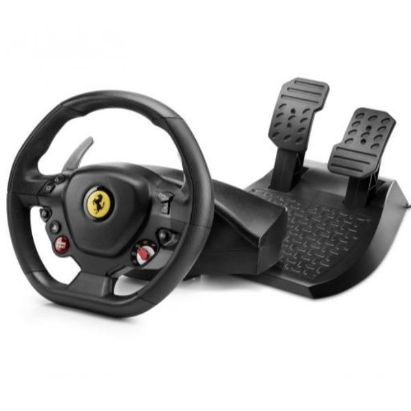 THRUSTMASTER T80 FERRARI 488 GTB EDITION STERZO + PEDALIERA PLAYSTATION 4