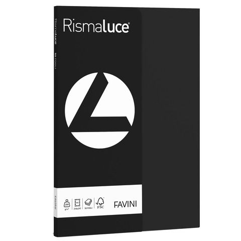 FAVINI HOME-OFFICE PROFESSIONAL RISMALUCE - Nero - A4 (210 x 297 mm) - 200 g/m²…
