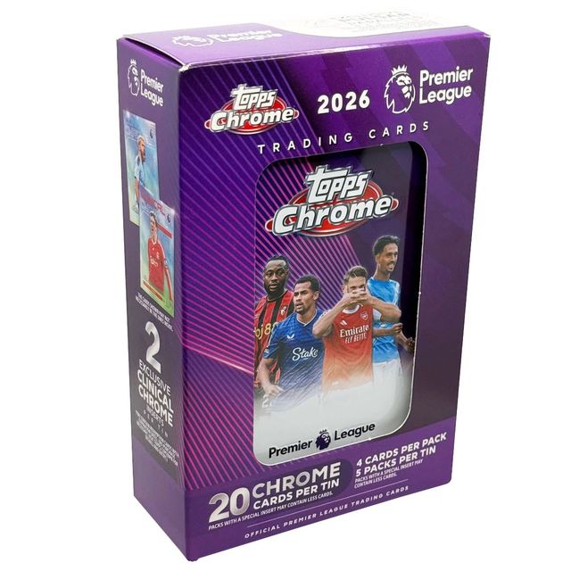 TOPPS - 2025/2026 Premier League Chrome - Mega Tin