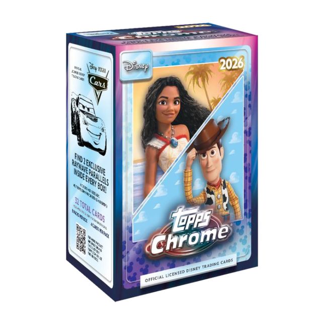 TOPPS - CHROME DISNEY 2026 VALUE BOX (MAX 40 PER STORE) 17/06/2026