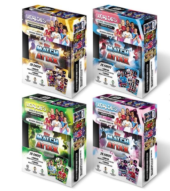 TOPPS - MATCH ATTAX SEASON 25/26 - BOOSTER TIN RELEASE 22/09/25