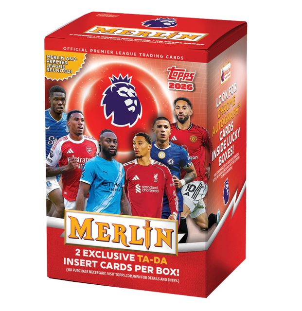 TOPPS - Premier League Merlin 2026 - Value Box (MAX 4 PER STORE) 11/06/2026
