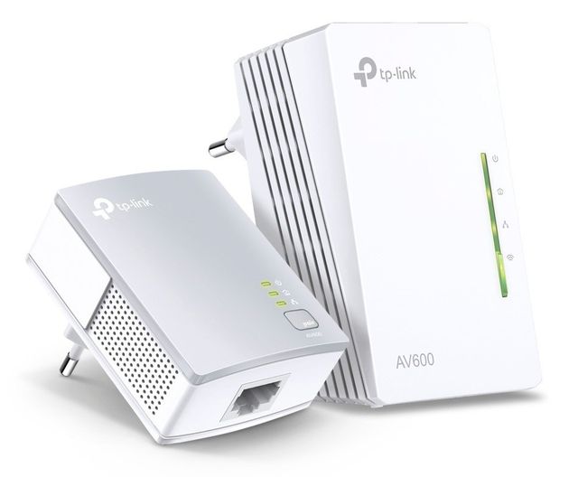 TP-LINK AV600 POWERLINE KIT WI-FI 300 MBPS TL-PA4010+TL-WPA4220 BIANCO