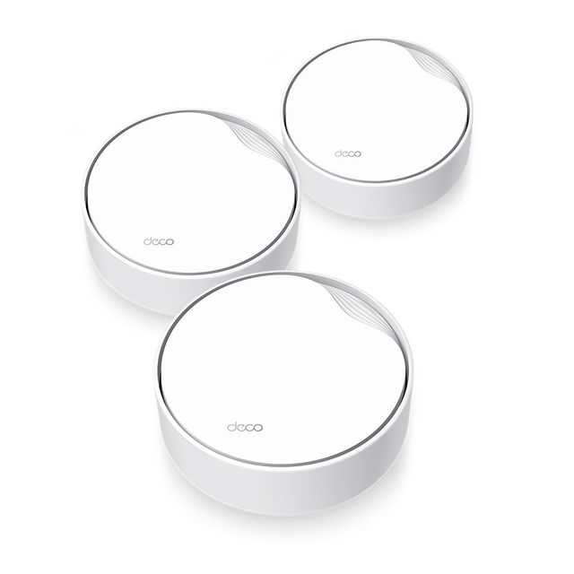 TP-Link DECO X50-PoE(3-PACK) Dual-band (2.4 GHz/5 GHz) Wi-Fi 6 (802.11ax) Bianc…