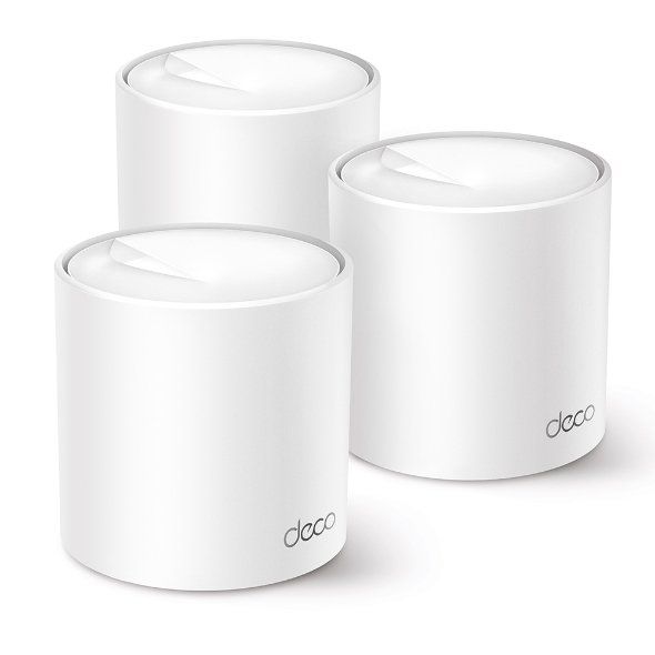 TP-Link Deco X50 (3-pack) Dual-band (2.4 GHz/5 GHz) Wi-Fi 6 (802.11ax) Bianco I…