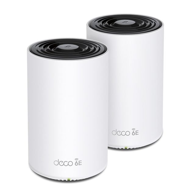 TP-Link Deco XE75 Pro (2-pack) Tri-band (2,4 GHz/5 GHz/6 GHz) Wi-Fi 6E (802.11a…