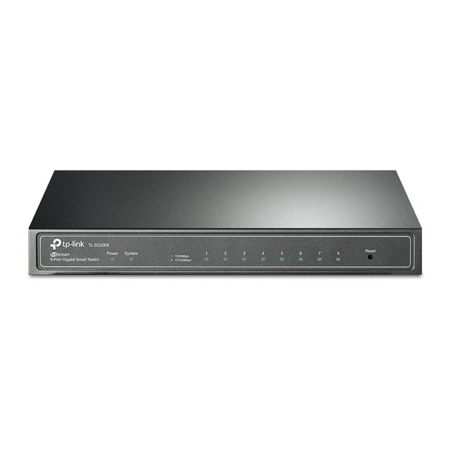TP-Link JetStream TL-SG2008 switch di rete Gestito L2/L2+ Gigabit Ethernet (10/…