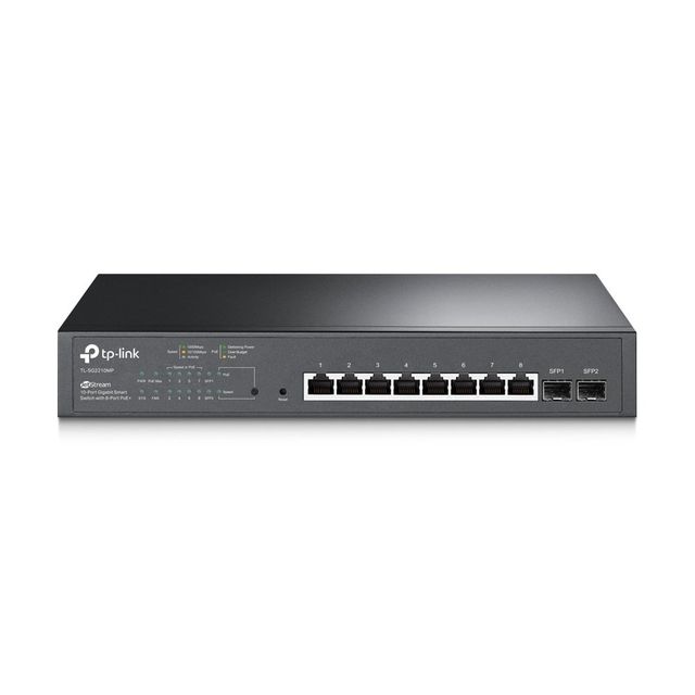 TP-Link JetStream TL-SG2210MP switch di rete Gestito L2/L2+ Gigabit Ethernet (1…