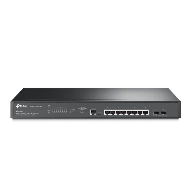 TP-Link JetStream TL-SG3210XHP-M2 switch di rete Gestito L2+ 2.5G Ethernet (100…