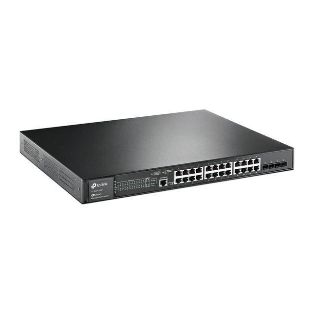 TP-Link JetStream TL-SG3428MP switch di rete Gestito L2+ Gigabit Ethernet (10/1…
