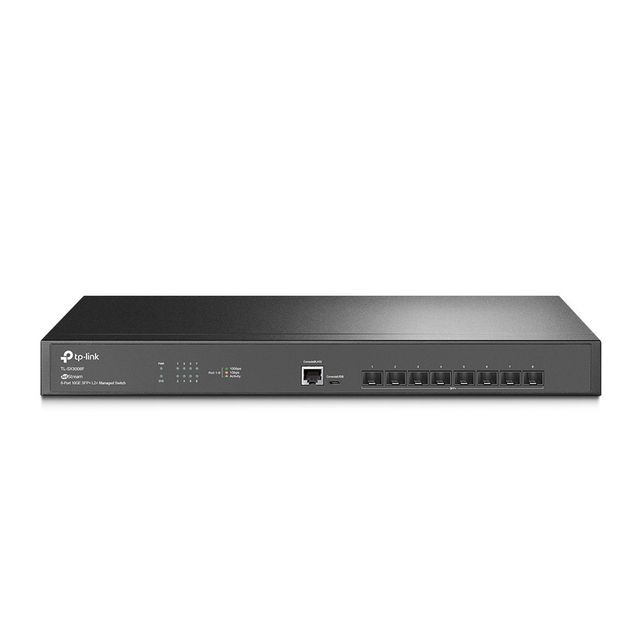 TP-Link JetStream TL-SX3008F switch di rete Gestito L2/L3 Nero