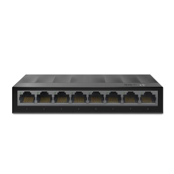 TP-Link LiteWave LS1008G - Switch - unmanaged - 8 x 10/100/1000 - desktop, mont…