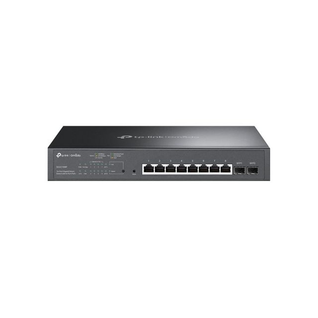 TP-Link SG2210MP (TL-SG2210MP) JetStream™ 10-Port Gigabit Smart Switch with 8-P…