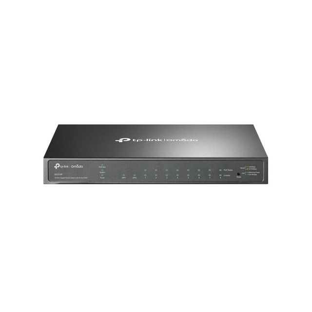 TP-Link SG2210P (TL-SG2210P) JetStream™ 8-Port Gigabit Smart PoE+ Switch with 2…