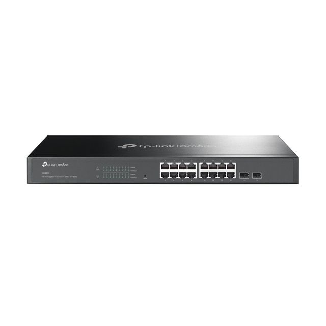 TP-Link SG2218 (TL-SG2218) JetStream™ 16-Port Gigabit Smart Switch with 2 Gigab…