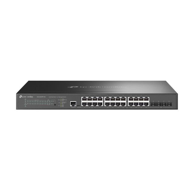TP-Link SG3428XPP-M2 (TL-SG3428XPP-M2) JetStream™ 24-Port 2.5GBASE-T and 4-Port…