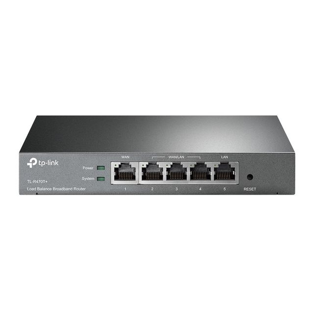 TP-Link TL-R470T+ - Router - Porte WAN: 4