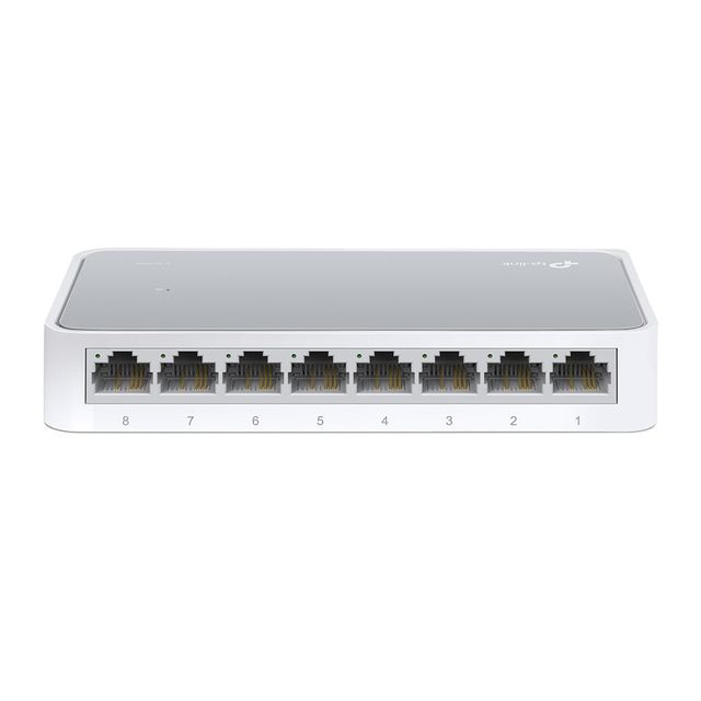 TP-Link TL-SF1008D switch di rete Non gestito Fast Ethernet (10/100) Bianco