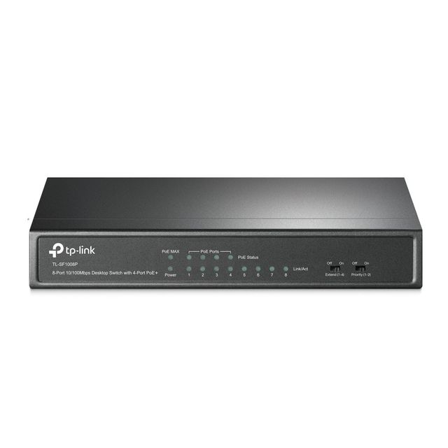 TP-Link TL-SF1008P switch di rete Non gestito Fast Ethernet (10/100) Supporto P…