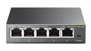 TP-Link TL-SG105E switch di rete Gestito L2 Gigabit Ethernet (10/100/1000) Nero