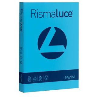FAVINI RismaLuce - Blu chiaro - A4 (210 x 297 mm) - 140 g/m² - 200 fogli carta …