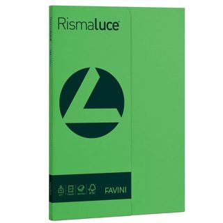FAVINI RismaLuce - Verde - A4 (210 x 297 mm) - 90 g/m² - 100 fogli carta comune