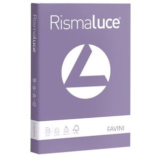 FAVINI RismaLuce - Viola - A4 (210 x 297 mm) - 200 g/m² - 125 fogli carta multi…
