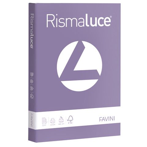 FAVINI RismaLuce - Viola - A4 (210 x 297 mm) - 200 g/m² - 125 fogli carta multi…