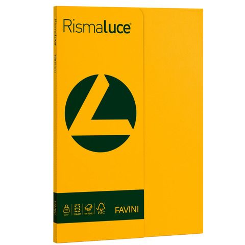 FAVINI RismaLuce Small - Cellulosa - giallo oro - A4 (210 x 297 mm) - 90 g/m² -…