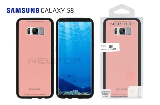 TPU GLASS CASE COVER SAMSUNG GALAXY S8