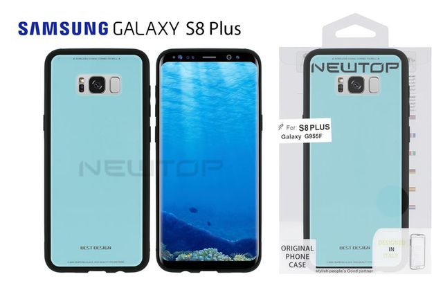 TPU GLASS CASE COVER SAMSUNG GALAXY S8+