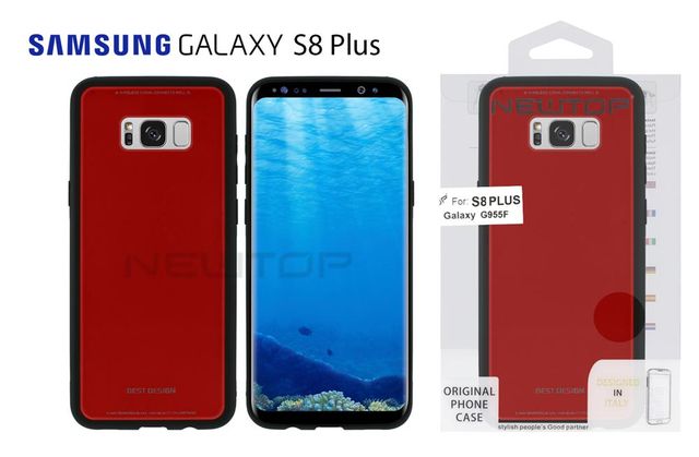 TPU GLASS CASE COVER SAMSUNG GALAXY S8+