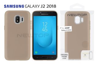 TPU MATTE OIL WITH BUTTON COVER SAMSUNG GALAXY J2 2018