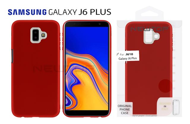 TPU MATTE OIL WITH BUTTON COVER SAMSUNG GALAXY J6 PLUS