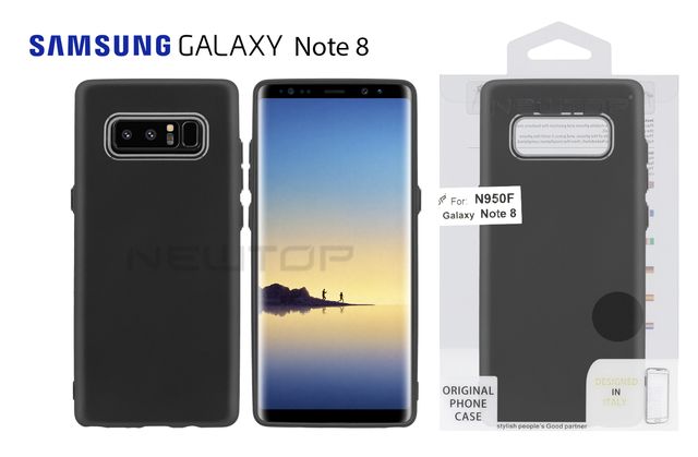 TPU MATTE OIL WITH BUTTON COVER SAMSUNG GALAXY NOTE 8