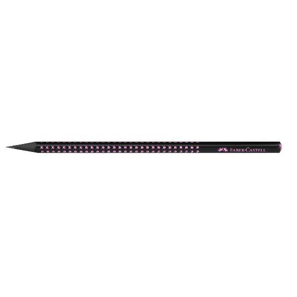 Faber Castell MATITA GRAFITE SPARKLE MIDNIGHT ROSA