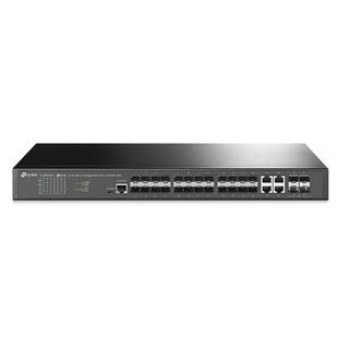 TP_Link TL-SG3428XF Switch Managed L2+ con 24 Slot Gigabit SFP e 4 Slot SFP+ 10G