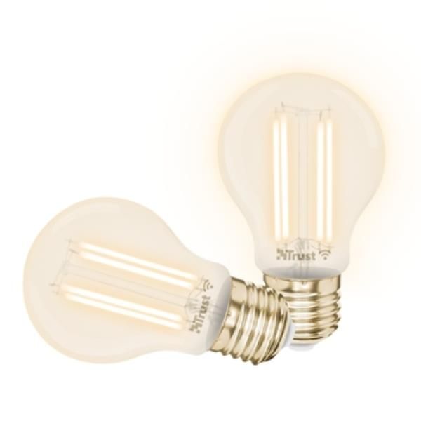 TRUST E27 DUO-PACK LED FILAMENT WI-FI