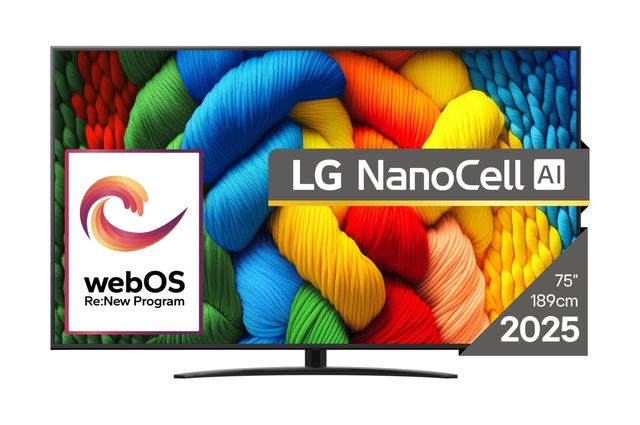 TV 75 LG SMART NanoCell 4K UltraHD