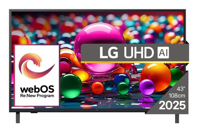 TV LED 43" 43UA74003LB ULTRA HD AI 4K SMART TV WIFI DVB-T2