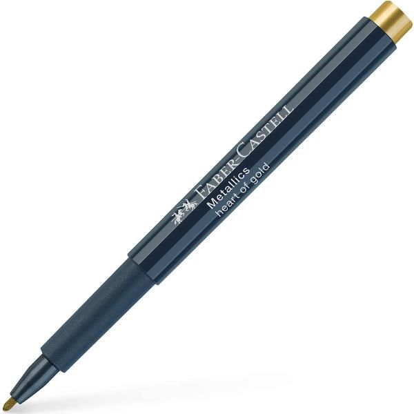 Faber-Castell Metallics - Marcatore - heart of gold - inchiostro base acqua - 1…