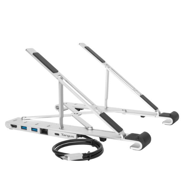 Targus Portable Stand with Integrated Dock - Stazione docking + supporto notebo…