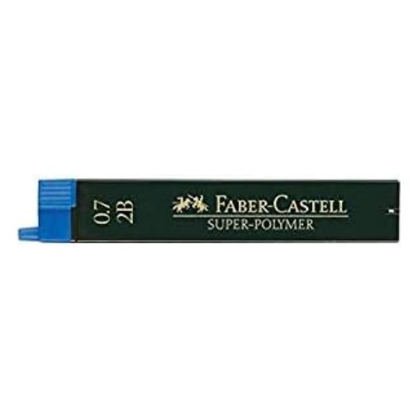 Faber-Castell Super-Polymer - Mina per matita - super polimero - 2B - nero inte…