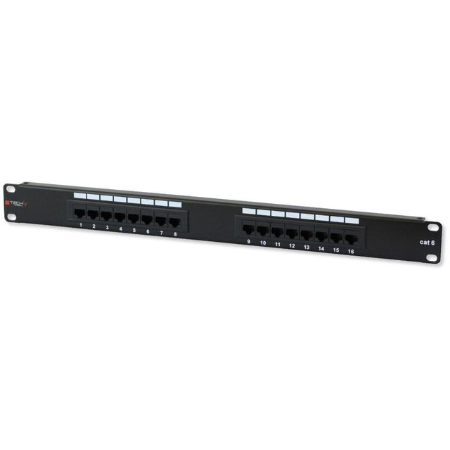 Techly I-PP 16-RU-C6T Pannello patch 16 UTP C6