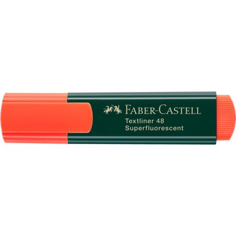 Faber-Castell TEXTLINER 48 REFILL - Evidenziatore - arancione fluorescente - in…