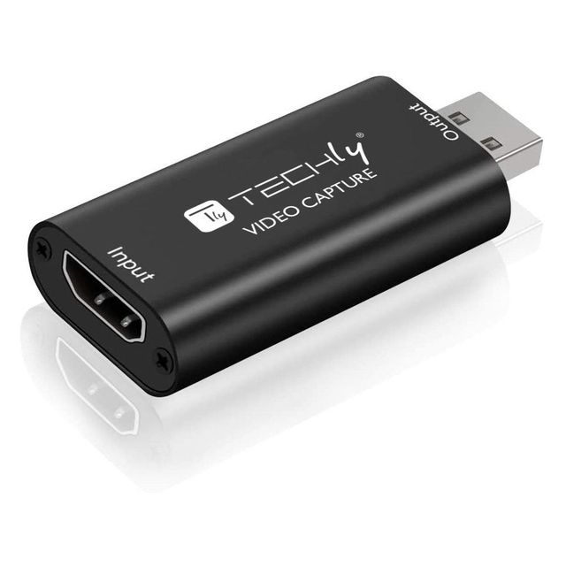 Techly I-USB-VIDEO-1080TY Scheda di acquisizione segnale HDMI 1080p Grabber per…